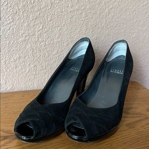 Stuart Weitzman black heels.